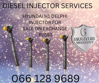 Hyundai H1 Delphi Diesel Injectors For Sale On Exchange Or To Recon