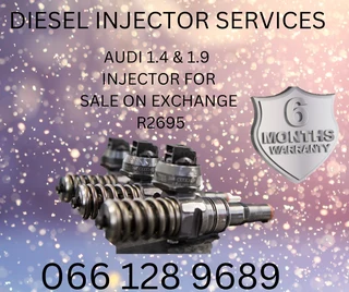 Audi 1.4 & 1.9 Diesel Injectors For Sale On Exchange Or To Recon