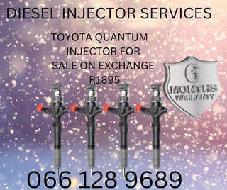 Toyota Quantum Diesel Injectors For Sale On Exchange Or To Recon
