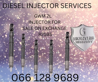 Gwm 2l Diesel Injectors For Sale On Exchange Or To Recon