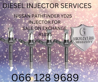 Nissan Pathfinder Yd25 Diesel Injectors For Sale On Exchange