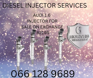 Audi 1.6 Diesel Injectors For Sale On Exchange Or To Recon