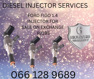 Ford Figo 1.4 Diesel Injectors For Sale On Exchange Or To Recon