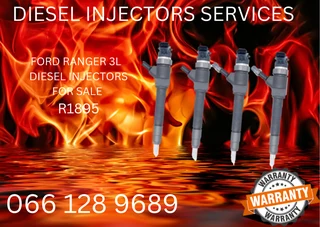 Ford Ranger 3l Diesel Injectors For Sale With Warranty