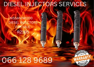 Nissan Np200 Diesel Injectors For Sale With Warranty