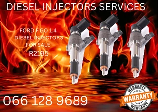 Ford Figo 1.4 Diesel Injectors For Sale With Warranty
