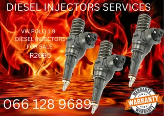 Vw Polo 1.9 Diesel Injectors For Sale With Warranty