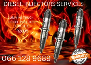 CUMMINS TRUCK DIESEL INJECTORS FOR SALE ON EXCHANGE WITH WARRANTY