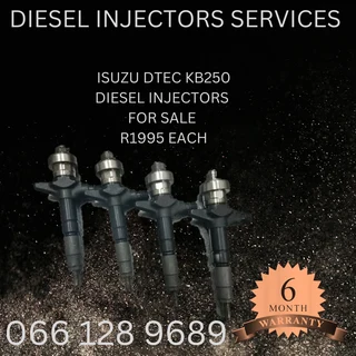 Isuzu Dtec Kb250 Diesel Injectors For Sale On Exchange With Warranty