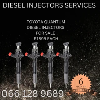 Toyota Quantum Diesel Injectors For Sale On Exchange With Warranty