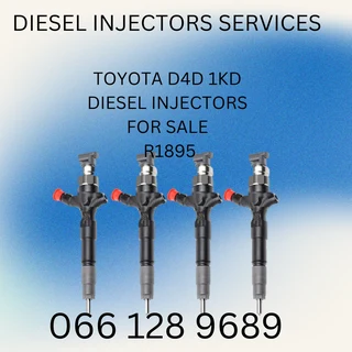 Toyota D4d 1kd Diesel Injectors For Sale On Exchange With Warranty