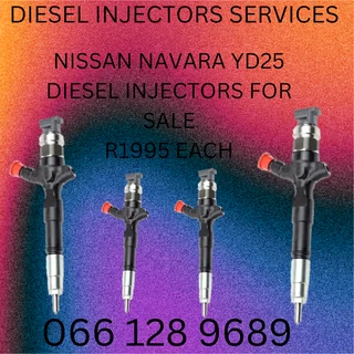 Nissan Navara Yd25 Diesel Injectors For Sale On Exchange With Warranty