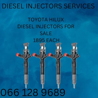 Toyota Hilux Diesel Injectors For Sale On Exchange With Warranty