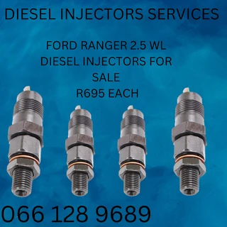 Ford Ranger 2.5 Wl Diesel Injectors For Sale On Exchange With Warranty