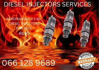 Ford Ranger 2.5wl Diesel Injectors For Sale On Exchange With Warranty