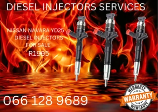 Nissan Navara Yd25 Diesel Injectors For Sale On Exchange With Warranty