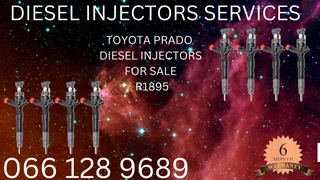 Toyota Prado Diesel Injectors For Sale On Exchange With Warranty