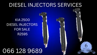Kia 2500 Diesel Injectors For Sale On Exchange With Warranty