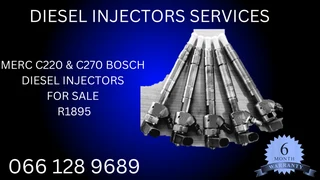 Mercedes C220 & C270 Bosch Diesel Injectors For Sale On Exchange With Warranty