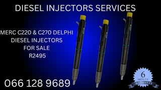 Mercedes C220 & C270 Delphi Diesel Injectors For Sale On Exchange With Warranty