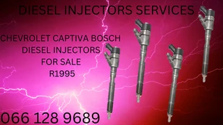 Chev Captiva Bosch Diesel Injectors For Sale On Exchange With Warranty