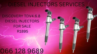 Dicovery Tdv4,6,8 Diesel Injectors For Sale On Exchange With Warranty