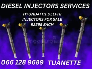 Hyundai H1 Delphi Diesel Injectors For Sale On Exchange Or To Recon