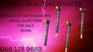Chev Captiva Delphi Diesel Injectors For Sale On Exchange With Warranty