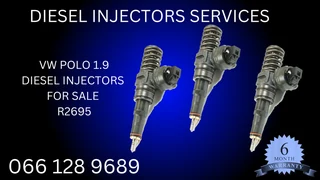 Vw Polo 1.9 Diesel Injectors For Sale On Exchange With Warranty