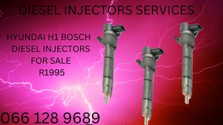 Hyundai H1 Bosch Diesel Injectors For Sale On Exchange With Warranty