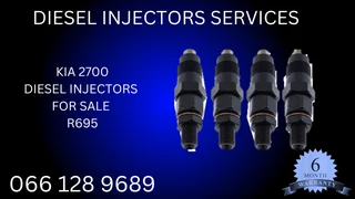 Kia 2700 Diesel Injectors For Sale On Exchange With Warranty