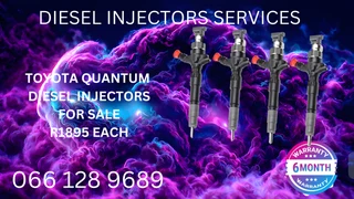 Toyota Quantum Diesel Injectors For Sale On Exchange With Warranty