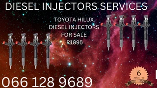 Toyota Hilux Diesel Injectors For Sale On Exchange With Warranty