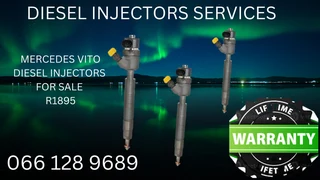 Mercedes Vito Diesel Injectors For Sale On Exchange With Warranty