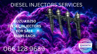 Isuzu Dtec Kb250 Diesel Injectors For Sale On Exchange With Warranty
