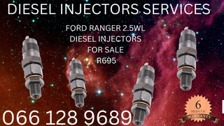 Ford Ranger 2.5wl Diesel Injectors For Sale On Exchange With Warranty