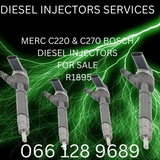 Merc C220 & C270 Bosch Diesel Injectors For Sale On Exchange Or To Recon Your Own
