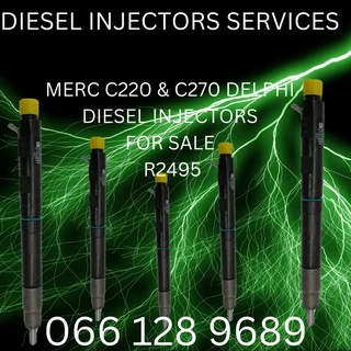 Merc C220 & C270 Delphi Diesel Injectors For Sale On Exchange Or To Recon