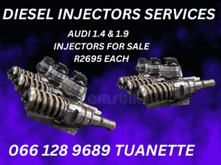 Audi 1.4 & 1.9 Diesel Injectors For Sale On Exchange Or To Recon