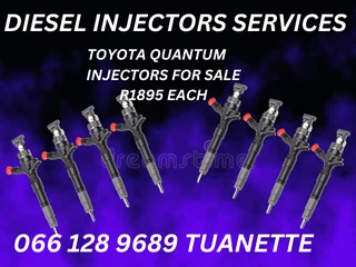 Toyota Quantum Diesel Injectors For Sale On Exchange Or To Recon