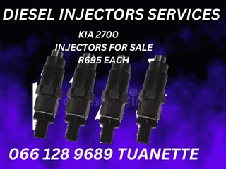 Kia 2700 Diesel Injectors For Sale On Exchange Or To Recon