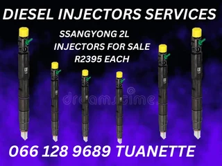 Ssangyong 2l Diesel Injectors For Sale On Exchange Or To Recon