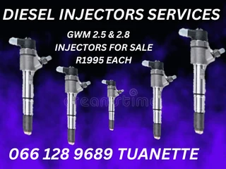 Gwm 2.5 & 2.8 Diesel Injectors For Sale On Exchange Or To Recon