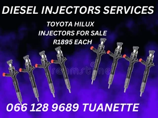 Toyota Hilux Diesel Injectors For Sale On Exchange Or To Recon