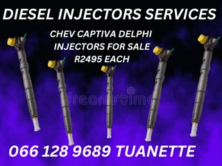 Chev Captiva Delphi Diesel Injectors For Sale On Exchange Or To Recon