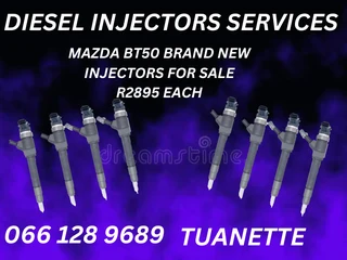 Mazda Bt50 Brand New Diesel Injectors For Sale On Exchange Or To Recon