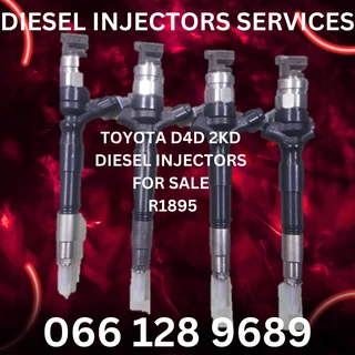 Toyota D4d 2kd Diesel Injectors For Sale On Exchange