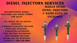 Nissan Np300 Diesel Injectors For Sale On Exchange Or To Recon Your Own