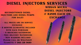 Nissan Micra Diesel Injectors For Sale On Exchange Or To Recon Your Own