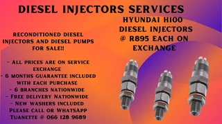 Hyundai H100 Diesel Injectors For Sale On Exchange Or To Recon Your Own